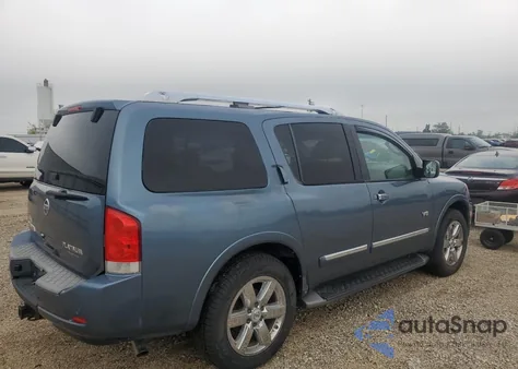 2011 Nissan Armada Platinum from USA, damaged, VIN 5N1BA0NE9BN609521